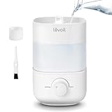 LEVOIT Top Fill Humidifiers for Bedroom, 2.5L Tank for Large Room, Easy to Fill & Clean, 28dB Quiet Cool...