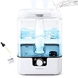 6L Humidifiers for Bedroom Large Room Home, CHIVALZ Cool Mist Top Fill Humidifiers for Baby Nursery and...