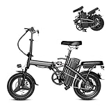 APYEAR Electric Bike for Adults,Electric Bicycle with 48V 12Ah Removable Battery,14' Folding Ebike, 20MPH...