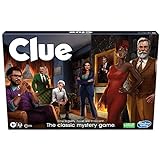Hasbro Gaming Clue Board Game for Kids Ages 8 and Up, Reimagined Clue Game for 2-6 Players, Mystery...