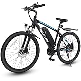 VARUN Electric Bike - 500W（Peak 750W Electric Bike for Adults with 48V Removable Battery - 26' Ebike Up...