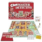 Clue Master Detective With Oversized Brass Tone Metal Weapons by Winning Moves Games USA, Largest Game of...